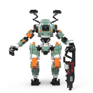 TTEHGB TOY Titan BT-7274 Mecha Building Blocks Kit, Game Robot Action Figures Toy, Posable and Collectable Gifts for Kids Aged 8+, New 2022 (Titan Mecha)