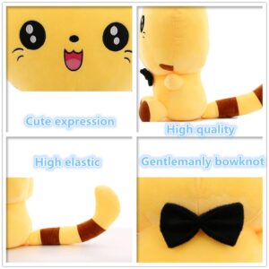 GPPSUNGD Cute Cat Plush Toy Soft Cat Stuffed Animals Pillow Birthday Gifts for Kids (White A, 9.1 Inch)