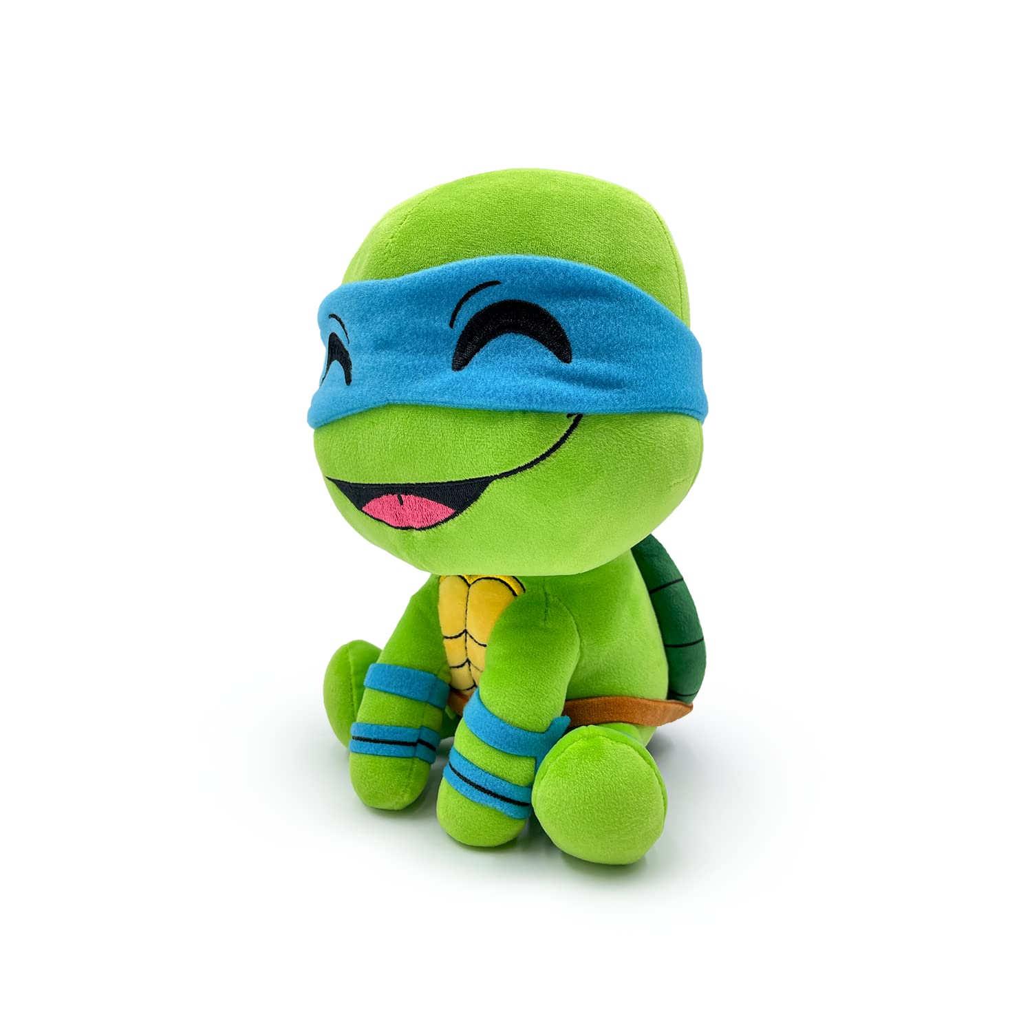 You Tooz Leonardo Plush Toy, 9 Inch Teenage Mutant Ninja Turtles Plushie, Blue Uniform, Soft Stuffed Toy for Ages 15 and Up