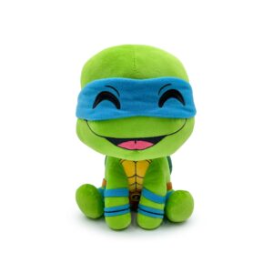 You Tooz Leonardo Plush Toy, 9 Inch Teenage Mutant Ninja Turtles Plushie, Blue Uniform, Soft Stuffed Toy for Ages 15 and Up