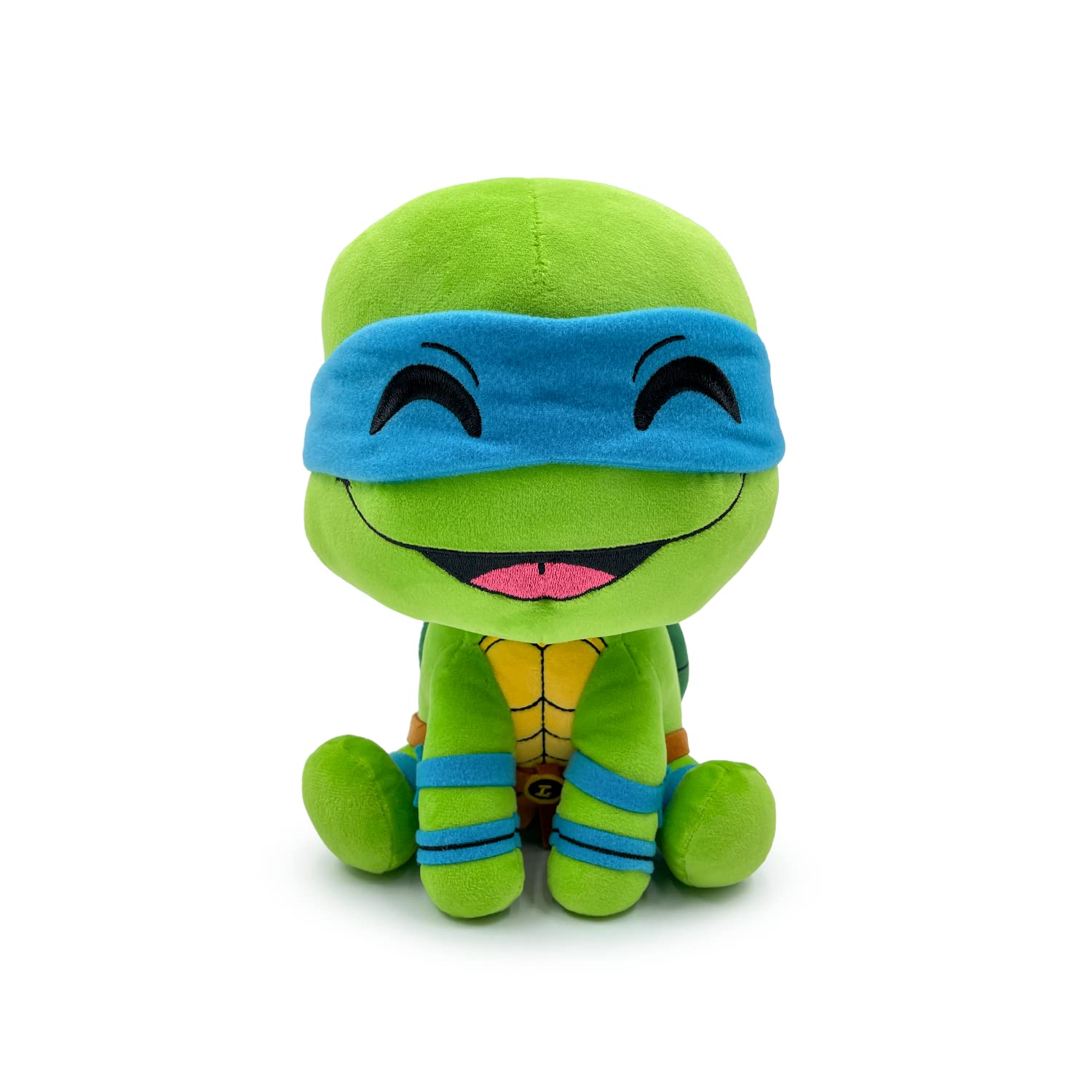 You Tooz Leonardo Plush Toy, 9 Inch Teenage Mutant Ninja Turtles Plushie, Blue Uniform, Soft Stuffed Toy for Ages 15 and Up