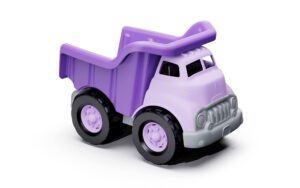 green toys dump truck – purple