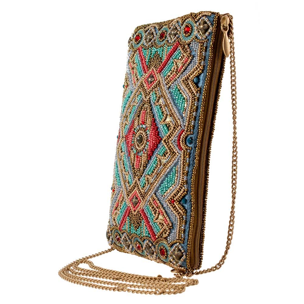 Mary Frances Native Girl Crossbody Phone Bag, Multi