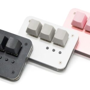 Momokai Tap Trio - 3 Key Mechanical Hot-swappable Macropad (Black)