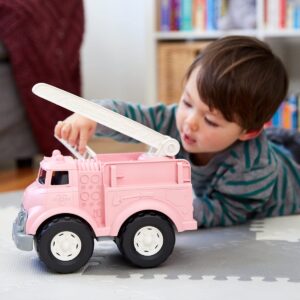 Green Toys Fire Truck Pink CB