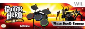 guitar hero world tour - stand alone drums - nintendo wii (renewed)