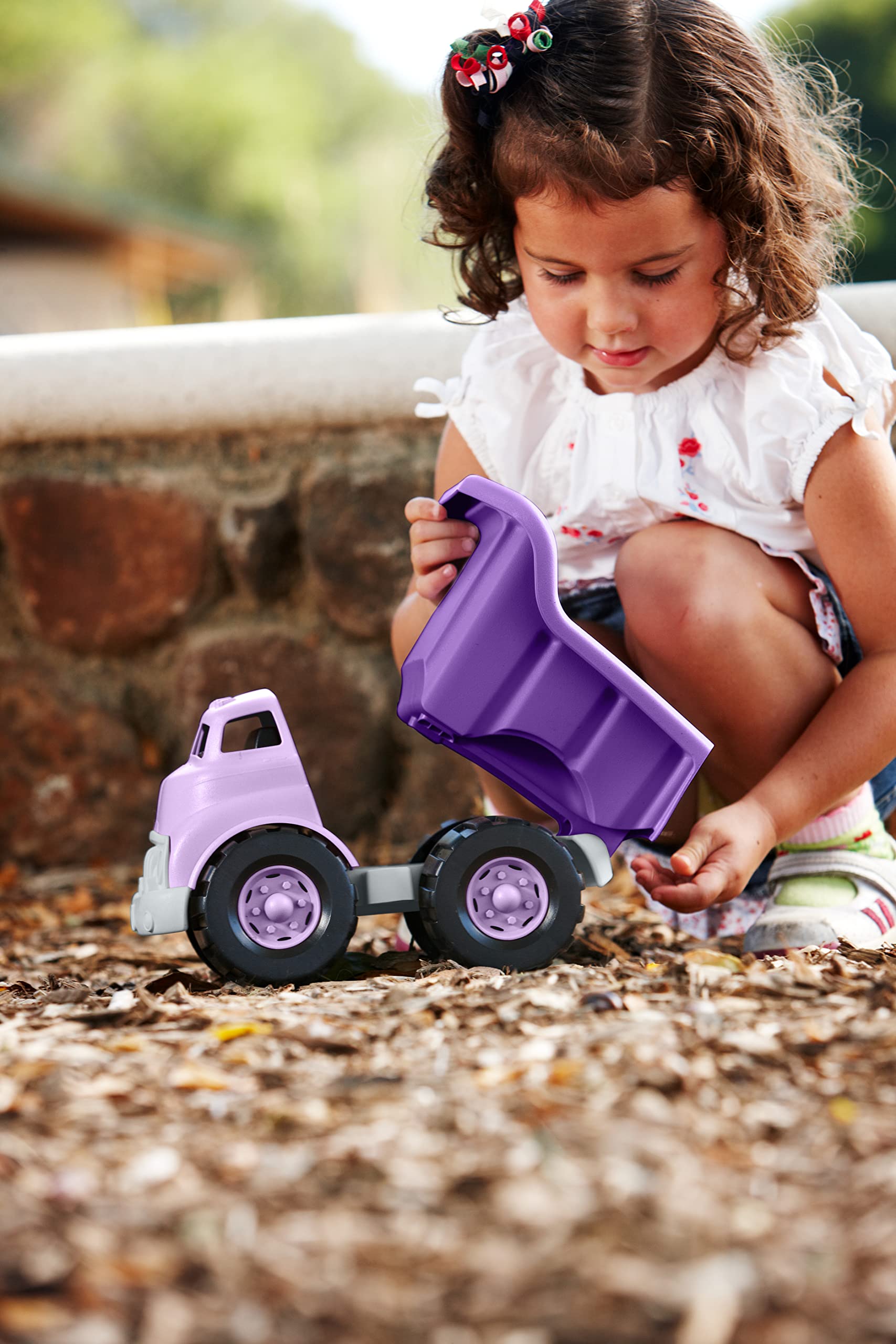 Green Toys Dump Truck – Purple