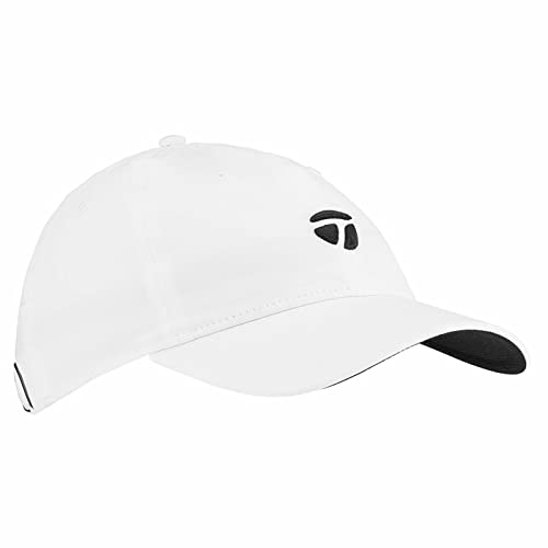 TaylorMade Golf Mens Tbug Hat Baseball-caps, White