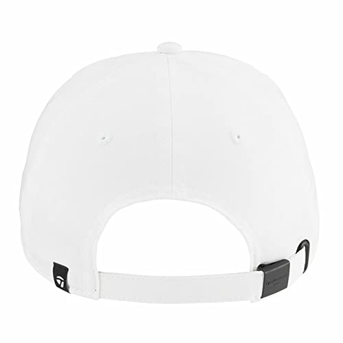 TaylorMade Golf Mens Tbug Hat Baseball-caps, White