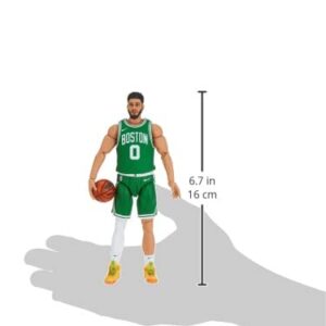 Hasbro Starting Lineup NBA Series 1 Jason Tatum Jayson Tatum 6" (15cm) Size Action Figure with Exclusive Panini Sports Trading Card Basketball F8188 Authentic