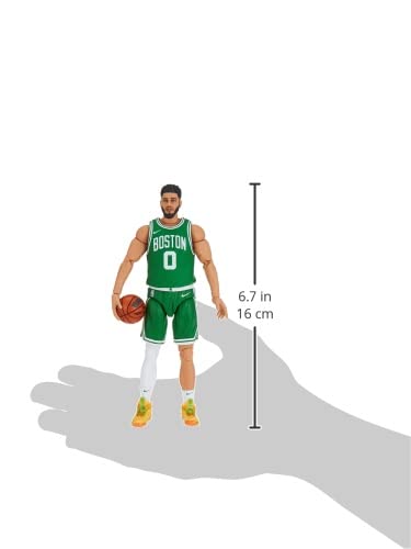 Hasbro Starting Lineup NBA Series 1 Jason Tatum Jayson Tatum 6" (15cm) Size Action Figure with Exclusive Panini Sports Trading Card Basketball F8188 Authentic