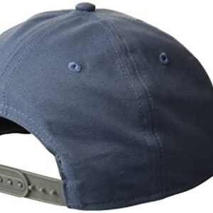 TaylorMade Golf 5 Panel Flatbill Hat Steel Blue