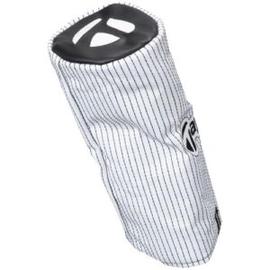 TaylorMade Golf BARREL DRIVER PINSTRIPE HEADCOVER,WHITE