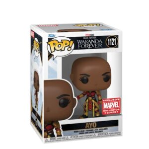 Pop! Funko Wakanda Forever Marvel Collector Corps Exclusive AYO #1121 w/ Free Arcylic Case