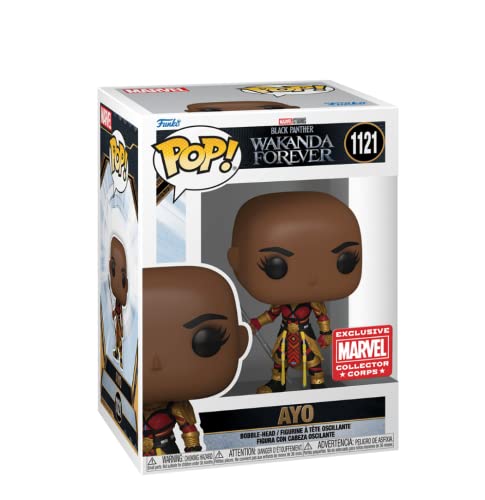 Pop! Funko Wakanda Forever Marvel Collector Corps Exclusive AYO #1121 w/ Free Arcylic Case