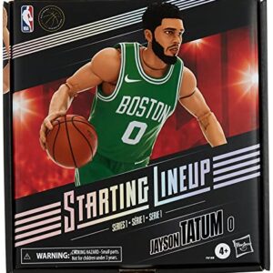 Hasbro Starting Lineup NBA Series 1 Jason Tatum Jayson Tatum 6" (15cm) Size Action Figure with Exclusive Panini Sports Trading Card Basketball F8188 Authentic