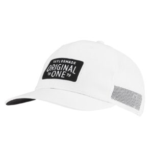 taylormade golf women's trucker hat white