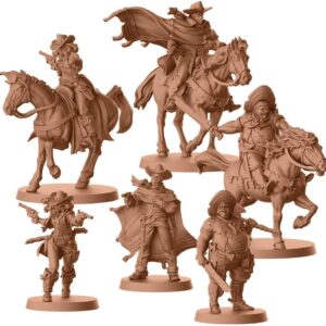 Zombicide Running Wild Expansion - Ride or Die in The Undead West! Cooperative Strategy Game with Tabletop Miniatures, Ages 14+, 1-6 Players, 45-60 Min Playtime, Made by CMON