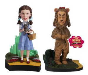 royal bobbles wizard of oz dorothy gale and cowardly lion bundle pack