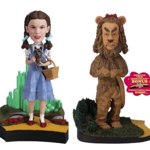 Royal Bobbles Wizard of Oz Dorothy Gale and Cowardly Lion Bundle Pack