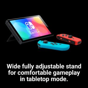 Nintendo Switch (OLED Model) - Neon Blue/Neon Red (Renewed)