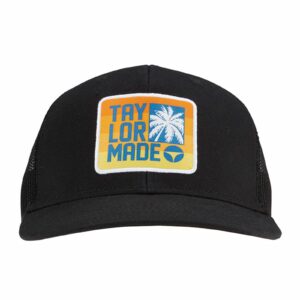 TaylorMade Golf Sunset Trucker Hat Black