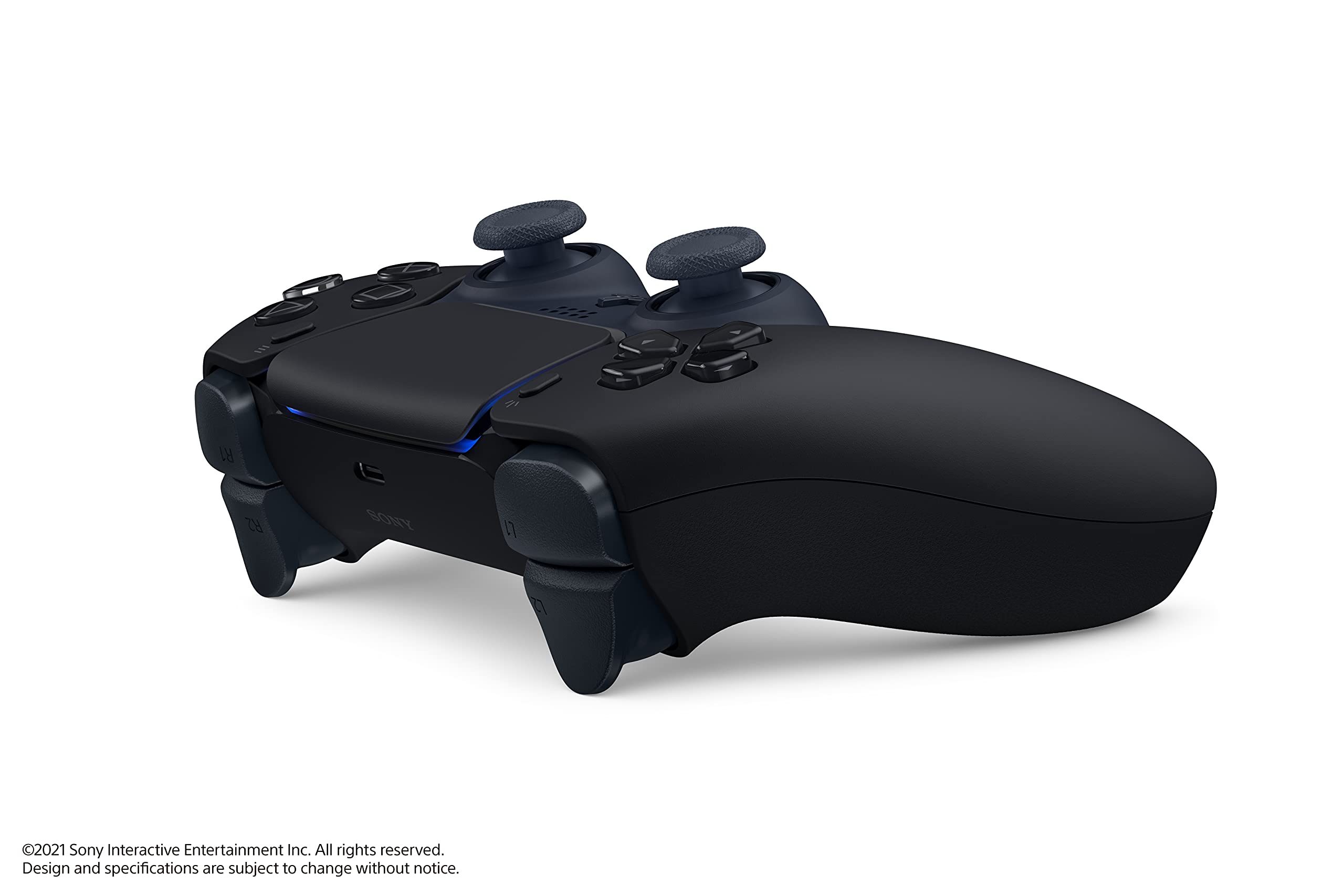 Sony Official Playstation 5 Dualsense Wireless Controller - Midnight Black (PS5) (PS5) (Renewed)