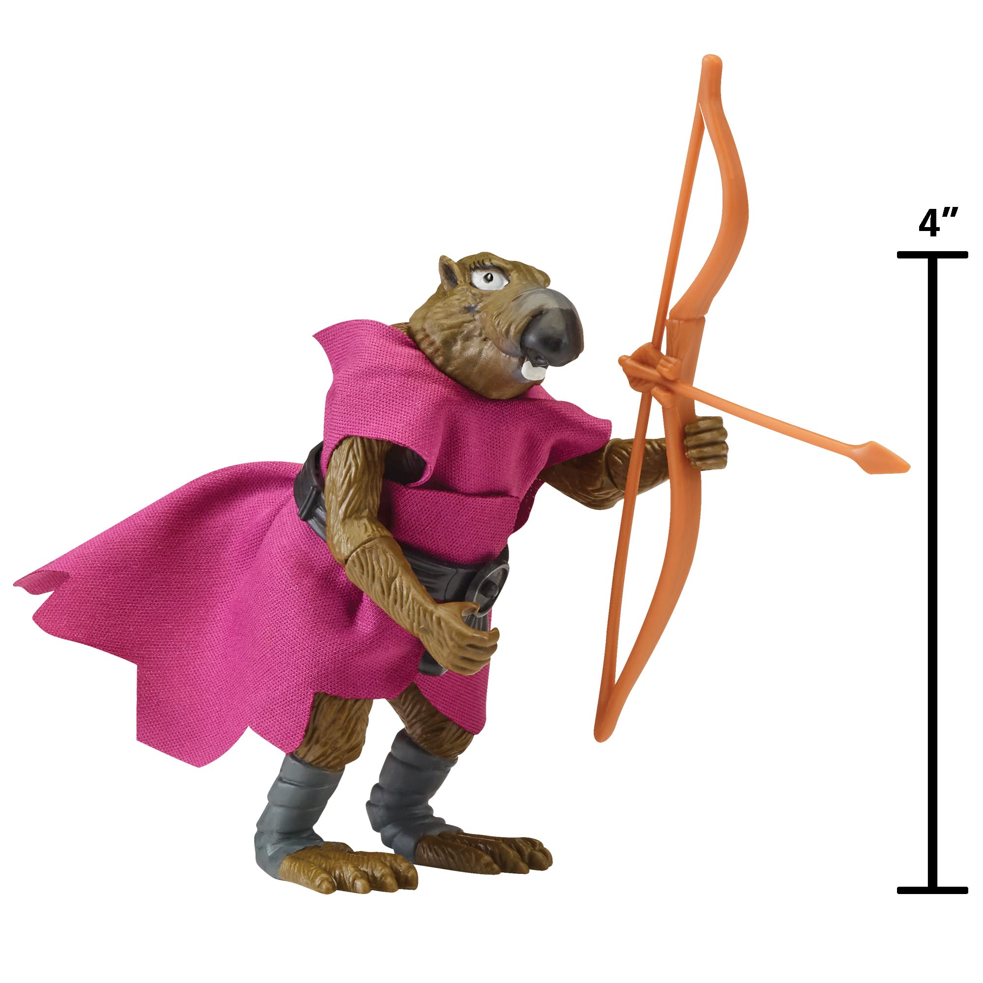 Teenage Mutant Ninja Turtles: 4” Original Classic Splinter Basic Figure by Playmates Toys