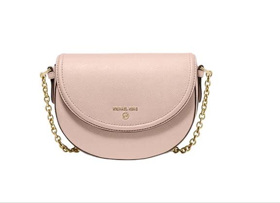 Michael Kors Jet Set Charm Saffiano Leather Crossbody Bag (soft pink)