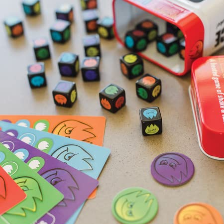 MindWare Feisty Dice Tin - Ages 6 and up