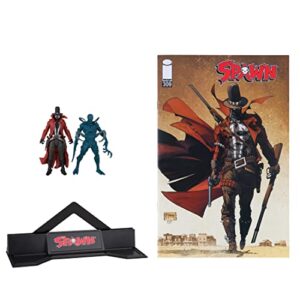 McFarlane Toys - Spawn Page Punchers 2pk Gunslinger and Auger 3in Action Figures with Comic