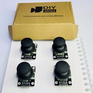 DIYables Joystick for Arduino, ESP32, ESP8266, Raspberry Pi, 4 pieces