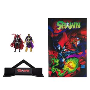 McFarlane Toys - Spawn Page Punchers 2pk Spawn and Anti-Spawn 3in Action Figures with Comic