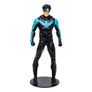 mcfarlane toys - dc build-a 7" figures wave 10 - titans - nightwing