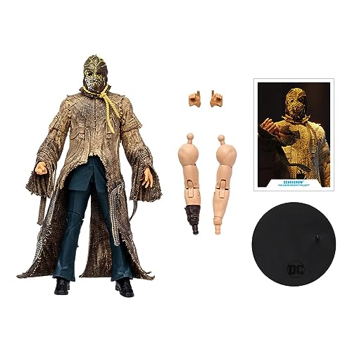 McFarlane Toys DC Multiverse Scarecrow (The Dark Knight Trilogy) 7in Build-A Figure