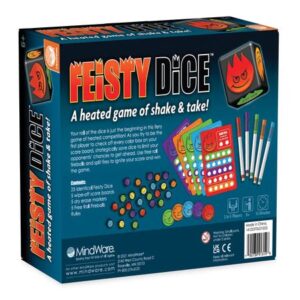 MindWare Feisty Dice Game - Ages 6 and up