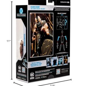 McFarlane Toys DC Multiverse Scarecrow (The Dark Knight Trilogy) 7in Build-A Figure