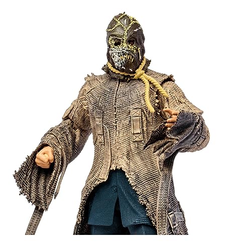 McFarlane Toys DC Multiverse Scarecrow (The Dark Knight Trilogy) 7in Build-A Figure