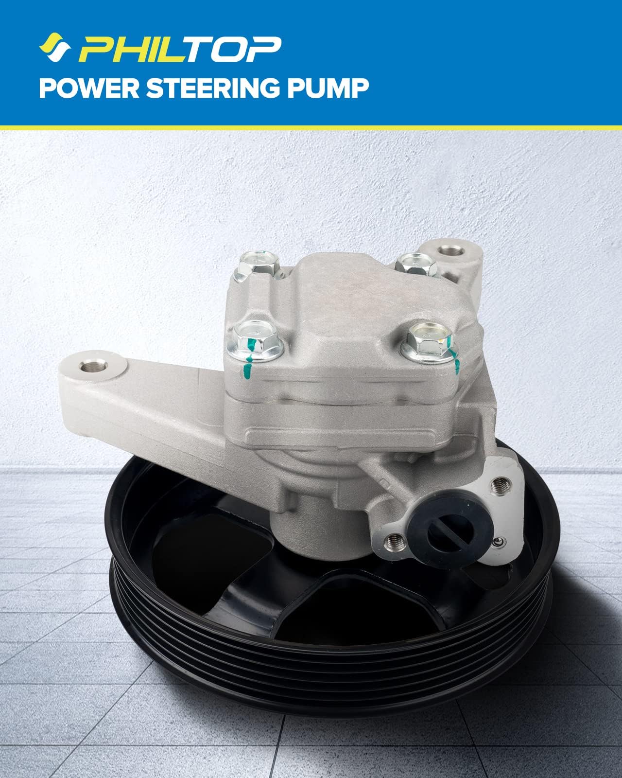 21-5195 Power Steering Pump for RL 2005-2008, Power Asist Pump 56100RJA005, 56100RJA015