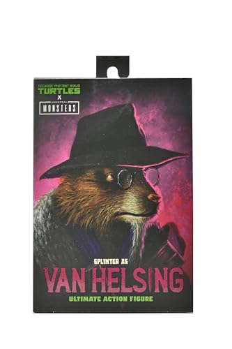 NECA - Universal Monsters vs TMNT - Splinter As Van Helsing Ultimate 7" Action Figure