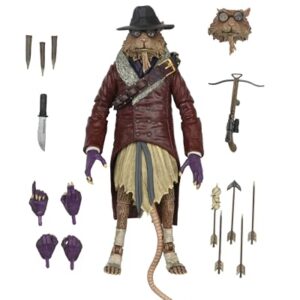 NECA - Universal Monsters vs TMNT - Splinter As Van Helsing Ultimate 7" Action Figure