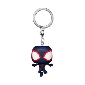 funko pop! keychain: spider-man: across the spider-verse - spider-man