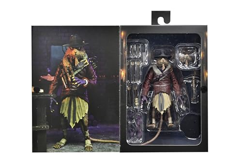 NECA - Universal Monsters vs TMNT - Splinter As Van Helsing Ultimate 7" Action Figure