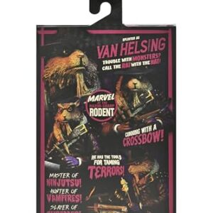 NECA - Universal Monsters vs TMNT - Splinter As Van Helsing Ultimate 7" Action Figure