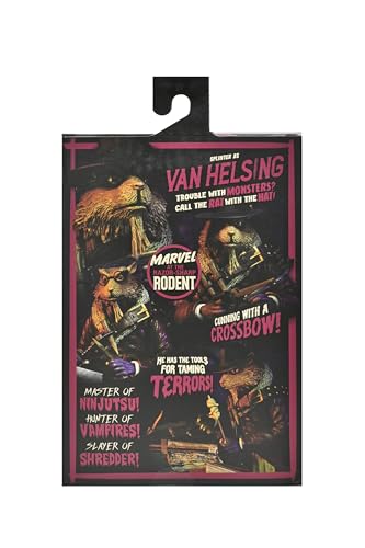 NECA - Universal Monsters vs TMNT - Splinter As Van Helsing Ultimate 7" Action Figure