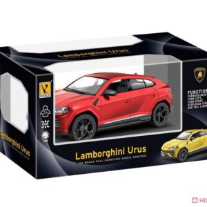 100 CLASSIC Licensed Remote Control Car Lamborghini Urus Series Compatible 1:24 Scale Full Function Electric Sport Racing Hobby Toy Car (Red, 1:24)