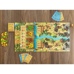 Capstone Games Beer & Bread Multi-Use Card Game, Resource Management Strategy, Head-to-Head Brewing & Baking, Ages 10+, 2 Players, 30 Minute Playing Time