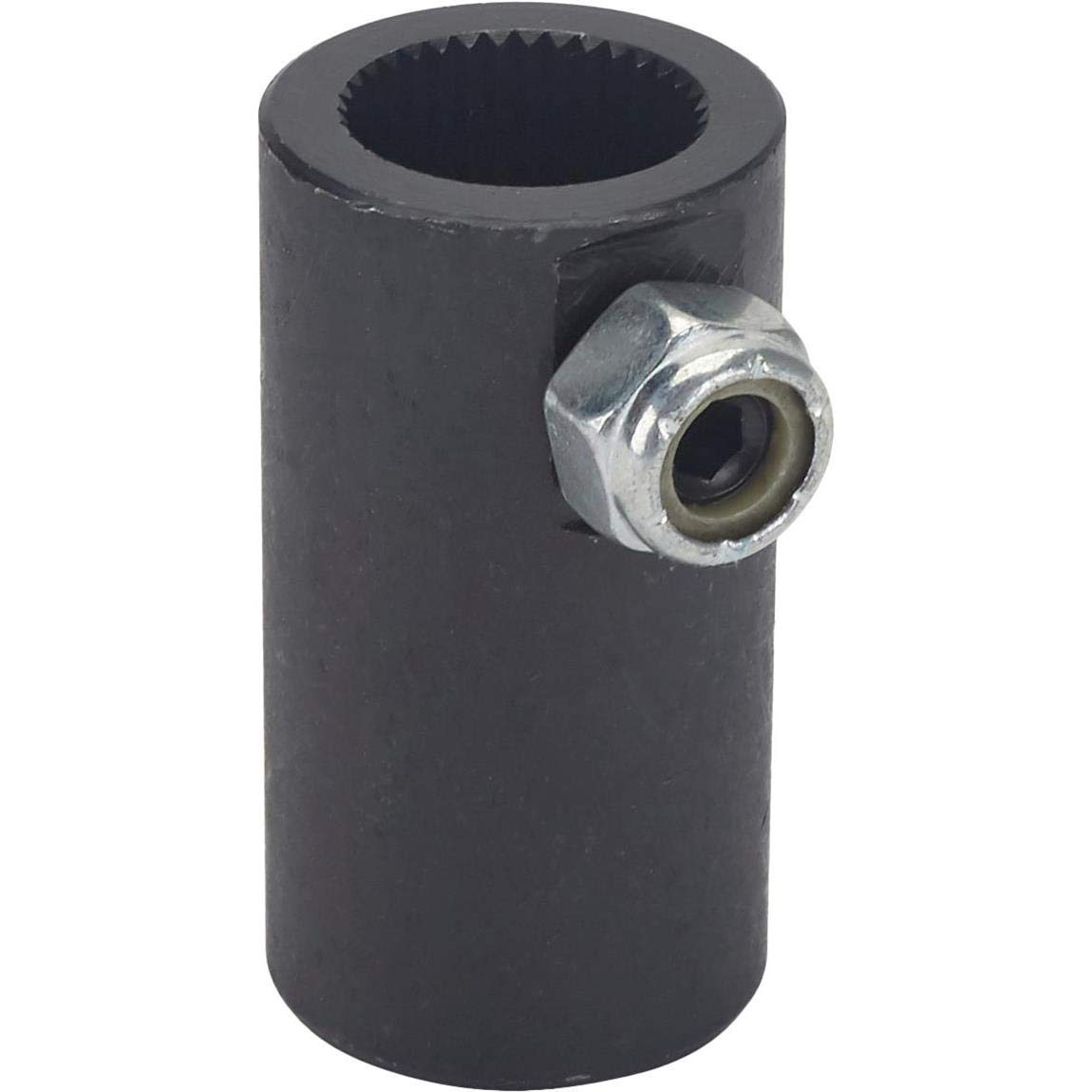 Steering U-Joint and Coupler, 3/4"-36 to 3/4" Round Weld-On