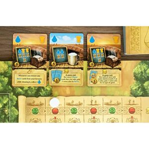 Capstone Games Beer & Bread Multi-Use Card Game, Resource Management Strategy, Head-to-Head Brewing & Baking, Ages 10+, 2 Players, 30 Minute Playing Time