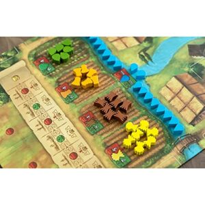 Capstone Games Beer & Bread Multi-Use Card Game, Resource Management Strategy, Head-to-Head Brewing & Baking, Ages 10+, 2 Players, 30 Minute Playing Time